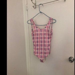 Saks Potts As seen On Spring 2018 Runway One Piece Swimsuit Sz 1 Fits Sz S